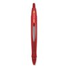Pilot G6 Retractable Gel Pen, Fine 0.7mm, Red Ink, Red Barrel, PK12 31403